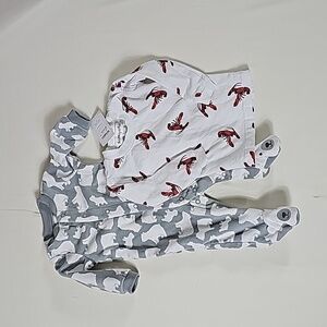 Carter's just one baby onesie. Size 3M & thingamajigiest4kids t-shirt